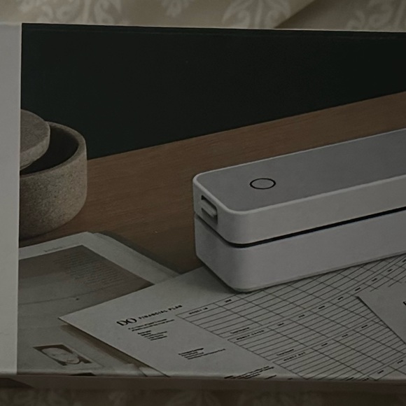 Compact White Portable Scanner - Picture 1 of 2